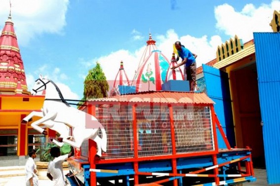 Rath-Yatra’ 2016 : Tripura Hindu temples geared up to celebrate ‘Festival of Chariot’ on Wednesday Rath-Yatra’ 2016 : Tripura Hindu temples geared up to celebrate ‘Festival of Chariot’ on Wednesday